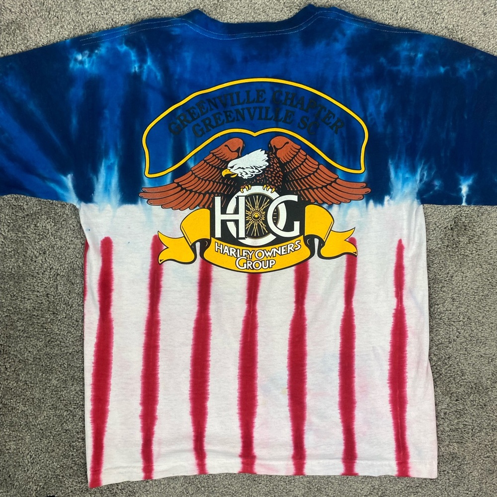 Vintage 90s harley tshirt‎